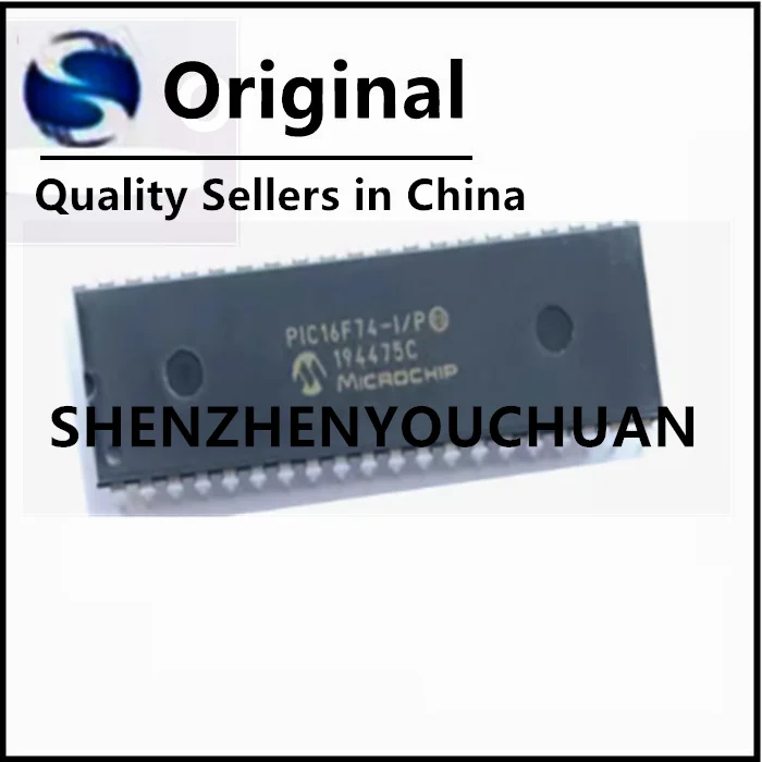 

16F74 PIC16F74-I/P PIC16F74 DIP-40 IC Chipset New Original