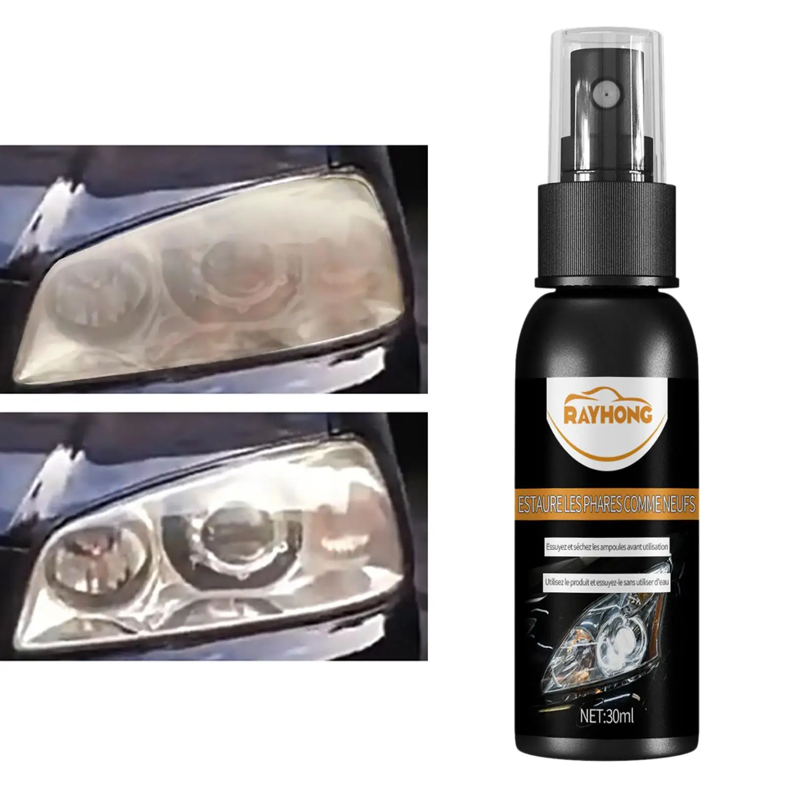 Car Headlight Repair Fluid Headlight Cleaner Auto Car Headlight Scratch Repair