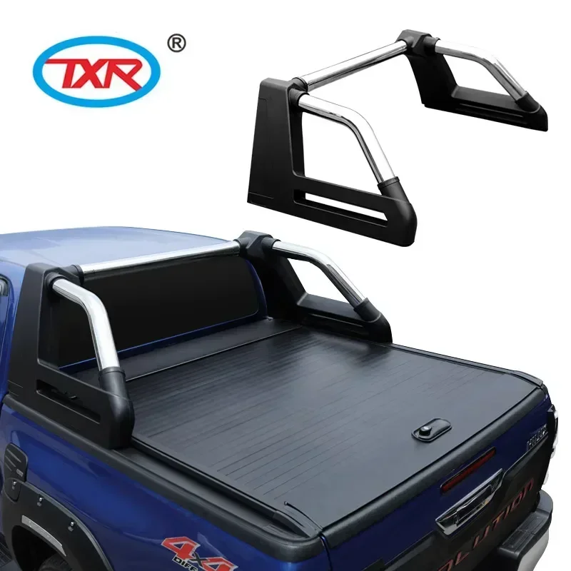 Auto Exterior Accessories truck roll bars for sale  4x4 stainless steel   roll bar black  for  HILUX Pickup Truck REVO 4DR