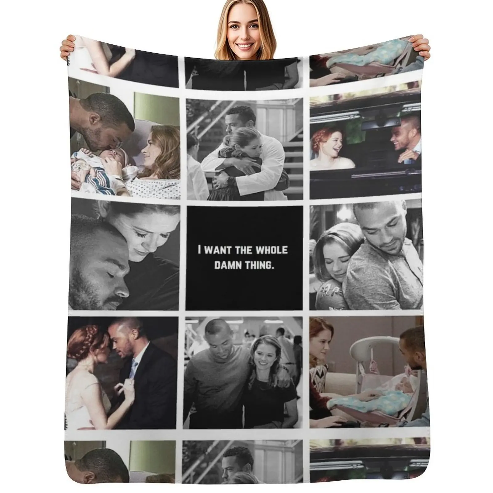 

Aesthetic: Japril Throw Blanket Cozy Throw Blanket Birthday Gift for Him Her