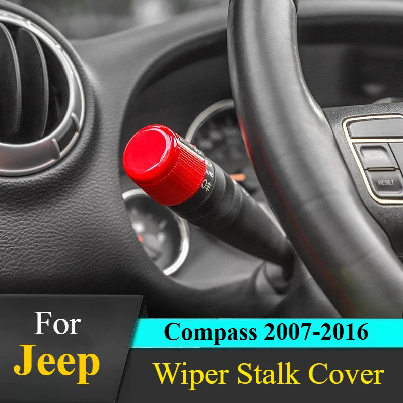 

Для Jeep Compass 2007-2016: Накладка на рычаг поворотников и стеклоочистителей - клей 3M, без инструментов, идеальная подгонка под оригинальную деталь ​