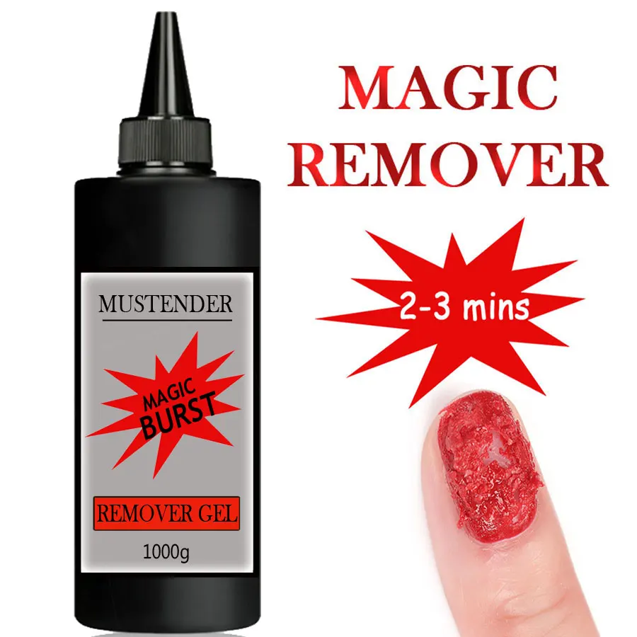 

Magic Burst Nail Gel Polish Remover Peel Off Gel Remover Nail Remove Cream Clean Tools