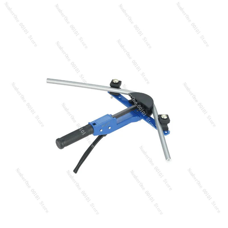 Inner Nail Force Aluminum Plastic Pipe Bender, Manual 90° Tube Bender with 4 Spec Modules, Pipe Bending Tool Kit