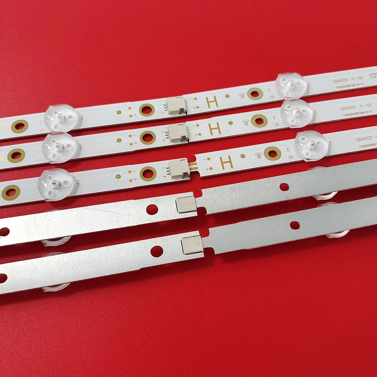 Listwa podświetlająca LED do ust Phi 49PUS6412 49PUS6803 49PUT6162 LB49021 LB49023 V1_00 V0 3A 6560010 EA0 3A 6560000 EA0 3A 6560010 EA