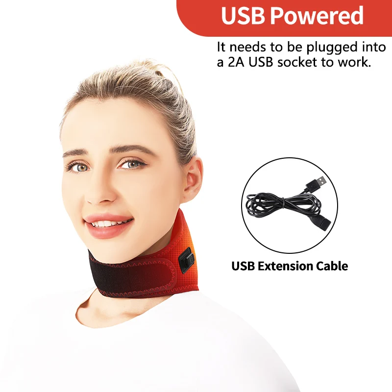 trojan ultra thin premium lubricant GlowCareHealth™ EMS Cervical Therapy Massager – Heat & Vibration main image 0