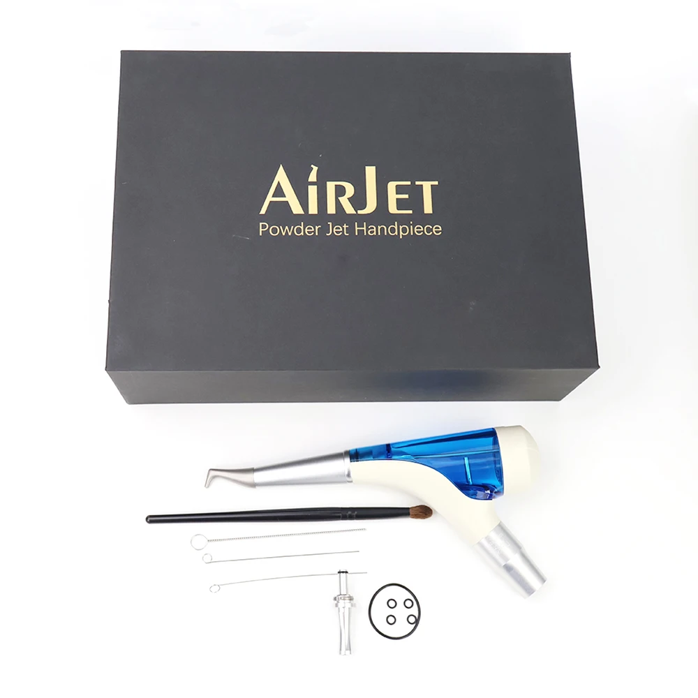Dental Air Jet Prophy Tooth Whitening Sandblasting Gun KV Coupling Dental Polisher Handpiece Polishing Nozzle Sandblaster Machin