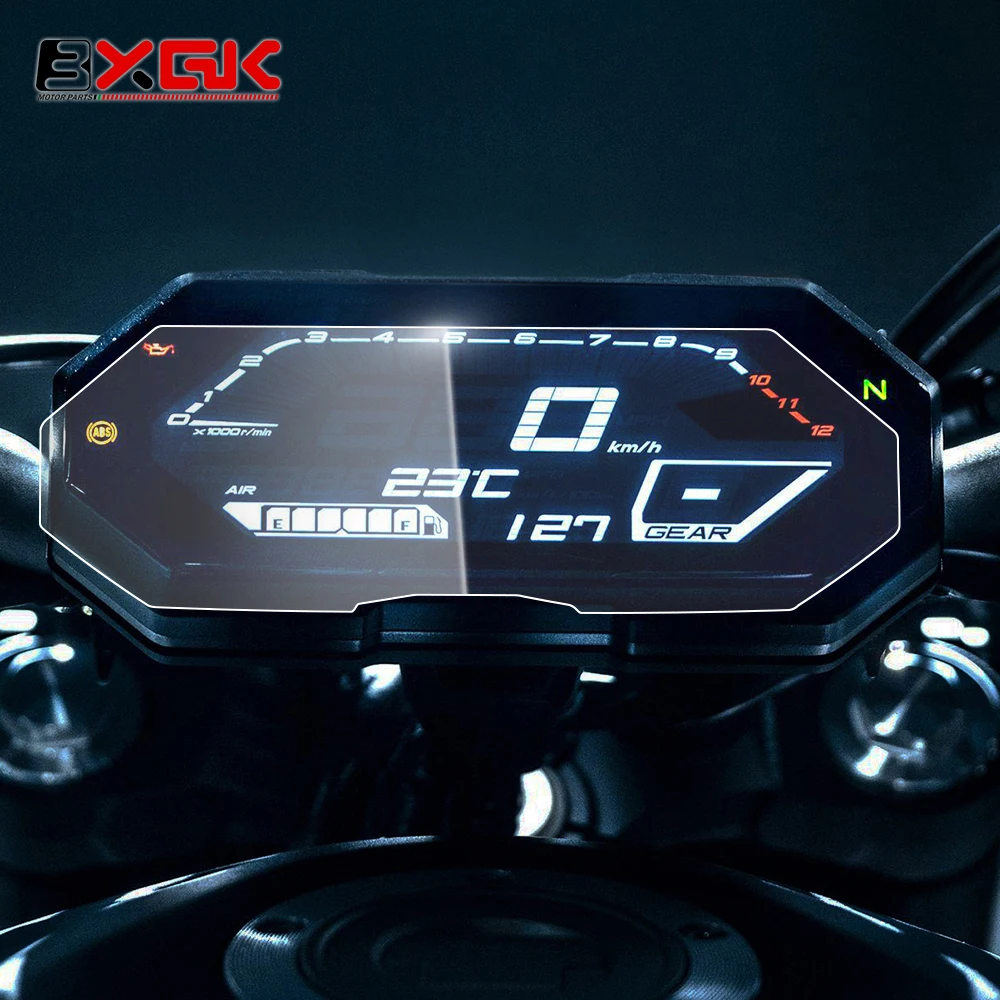 دراجة نارية خدش العنقودية شاشة لوحة القيادة حماية أداة فيلم لياماها MT-07 MT07 FZ-07 FZ07 MT FZ 07 2021 2022