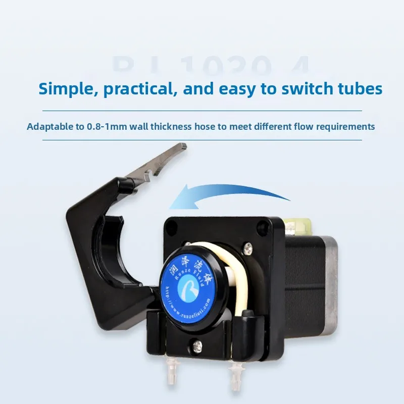 Small water  24V oil pump stepper motor circulating  12V micro peristaltic  head pipe pump