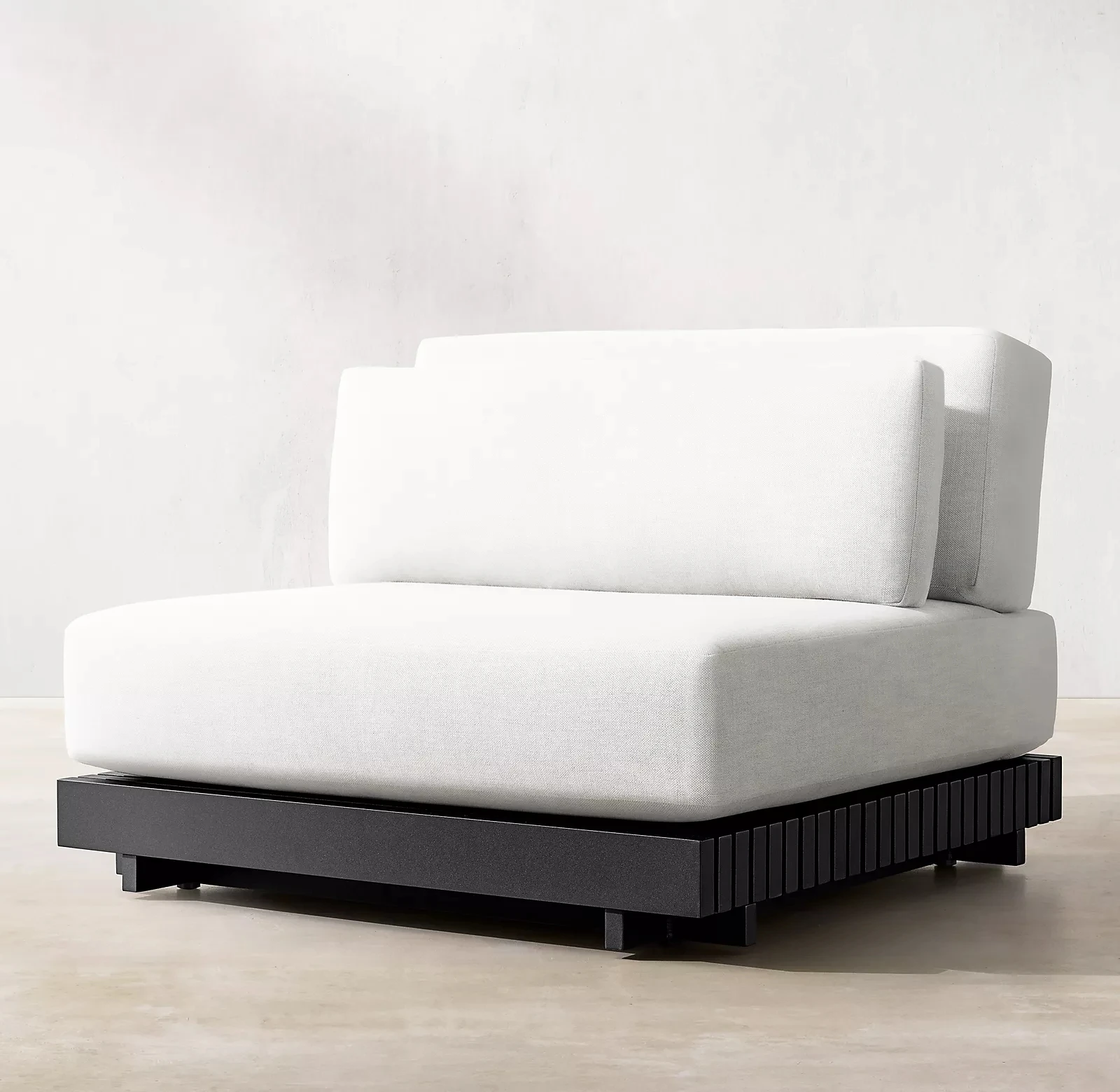 Modern Style Luxury Outdoor Aluminum Alloy Sofa Set Luxury Outdoor Patio 4 Person Garden Furniture Hotel