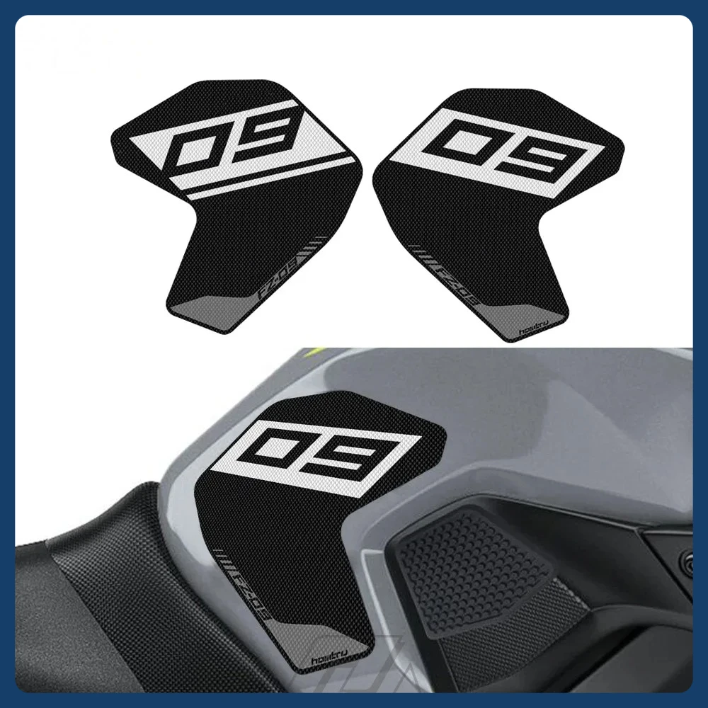 

Motorcycle Sticker For Yamaha FZ-09 FZ09 2013-2020 Sticker Motorcycle Accessorie Side Tank Pad Protection Knee Grip Mats