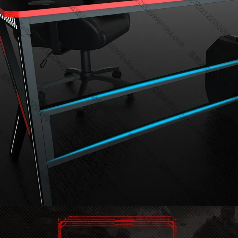 Suitable for T-shaped E-sportsTable, Computer TableGame TableInternet CafeLive Streaming Host E-sports Hotel Carbon Fiber,