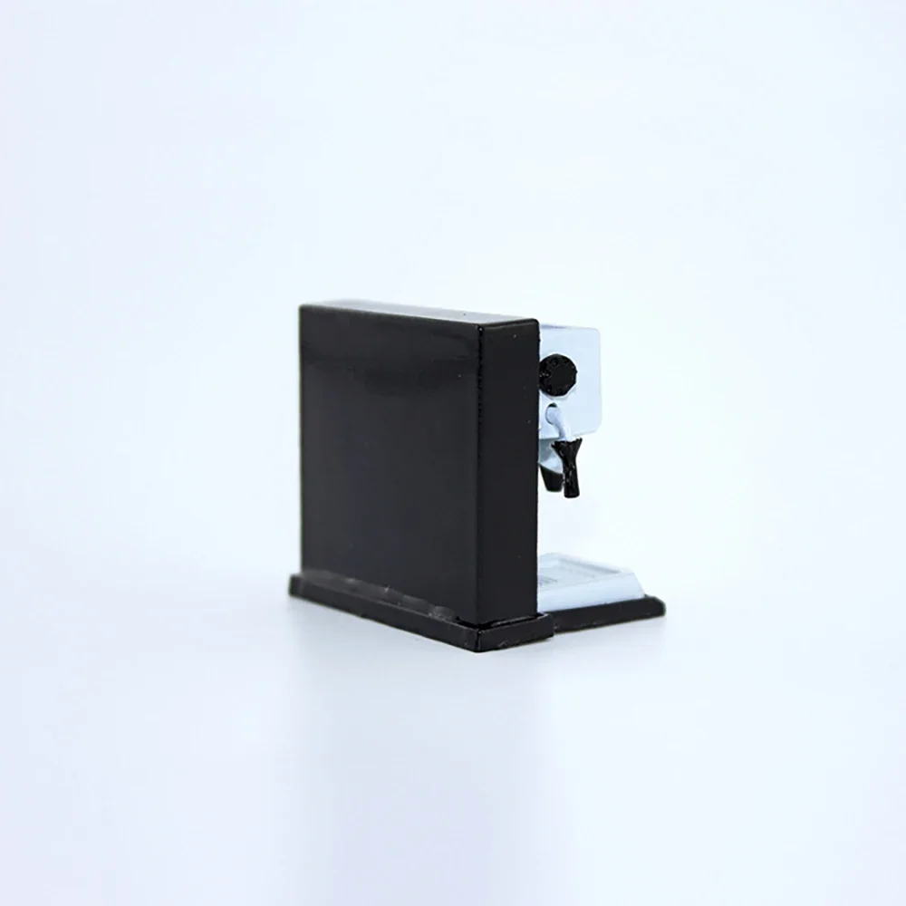 1/12 ドールハウスミニチュアアクセサリーミニ金属コーヒーマシンモデルのおもちゃドールハウスの装飾