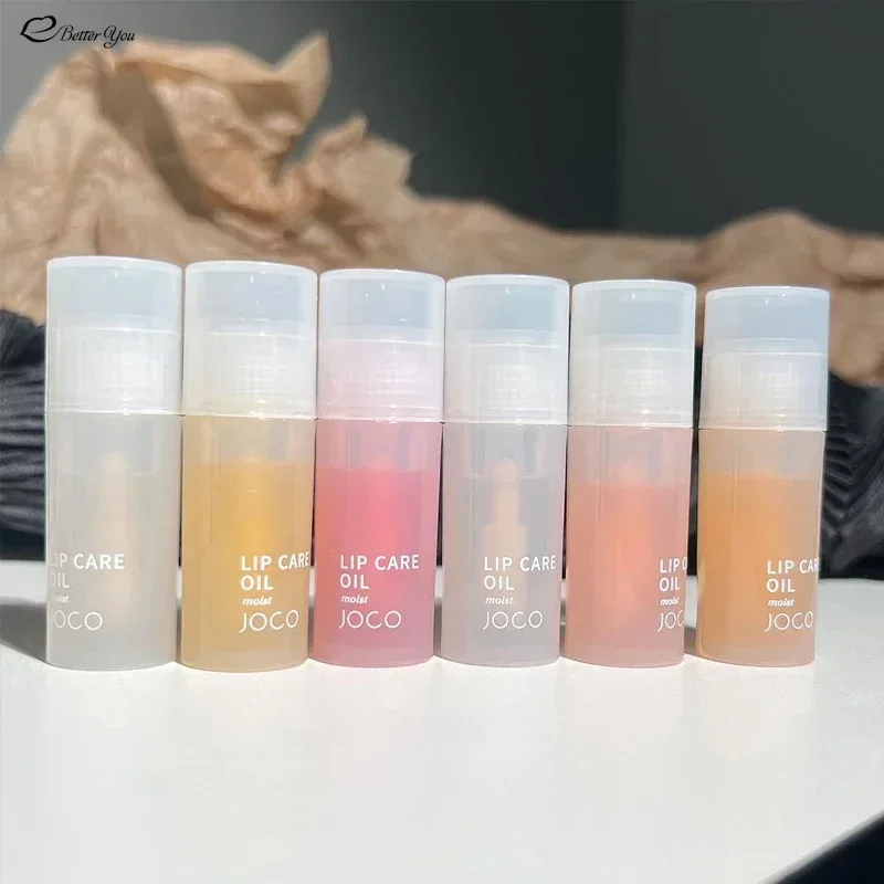 Lip Oil Glass Lip Gloss Fragrance Non-sticky Moisturizes Lip Tint Lip Plumper Lip Care Serum Primer Transparent Big Brush Head