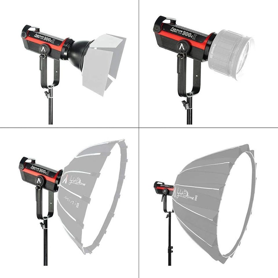 Aputure LS 300d II Daylight COB Video Light 350W 5500K Photography Fill Lamp for Camera Photography Filmmaking Outdoor Shooting