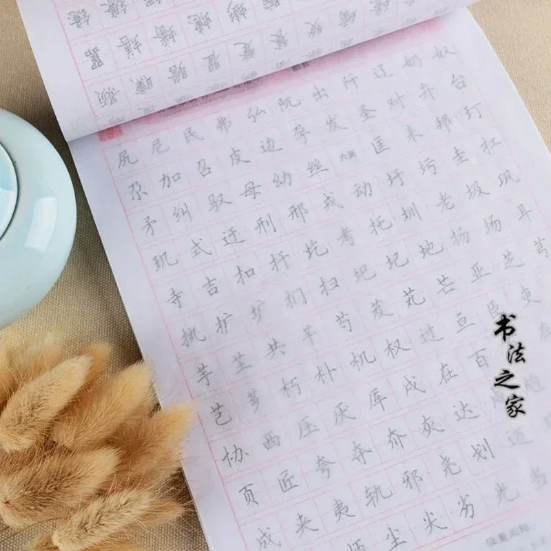 7000 حرف صيني مشترك كتاب الخط الصيني كتاب الكتابة العادي للطلاب #5