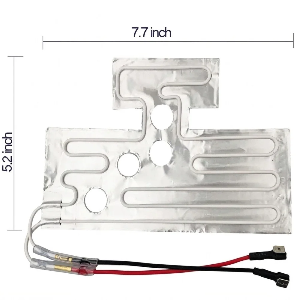 Refrigerator Heater Kit for Kenmore Garage Use Compatible with FFH1767GW FRS6R5EMB Units Released Post 2001 21x14cm Size