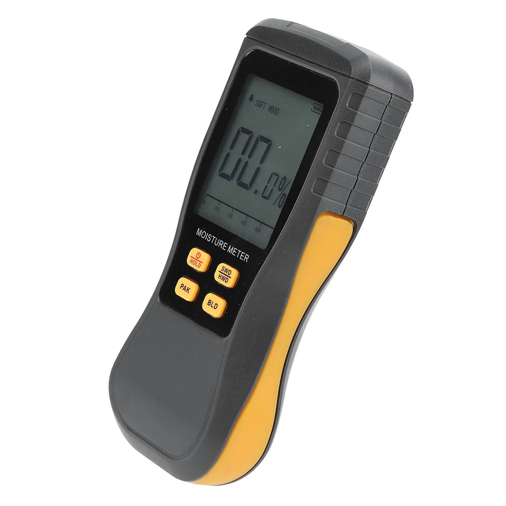 

Влагомер HY16C с четырьмя режимами измерения для различных материалов, включая пластик и строительные смеси