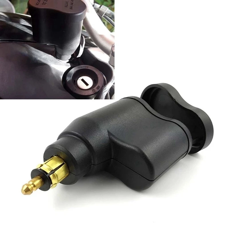 2X Hella DIN Plug 3.3A Motorcycle Power Adapter Dual USB Socket Charger Waterproof For BMW R1200GS R1250GS F800GS F700GS