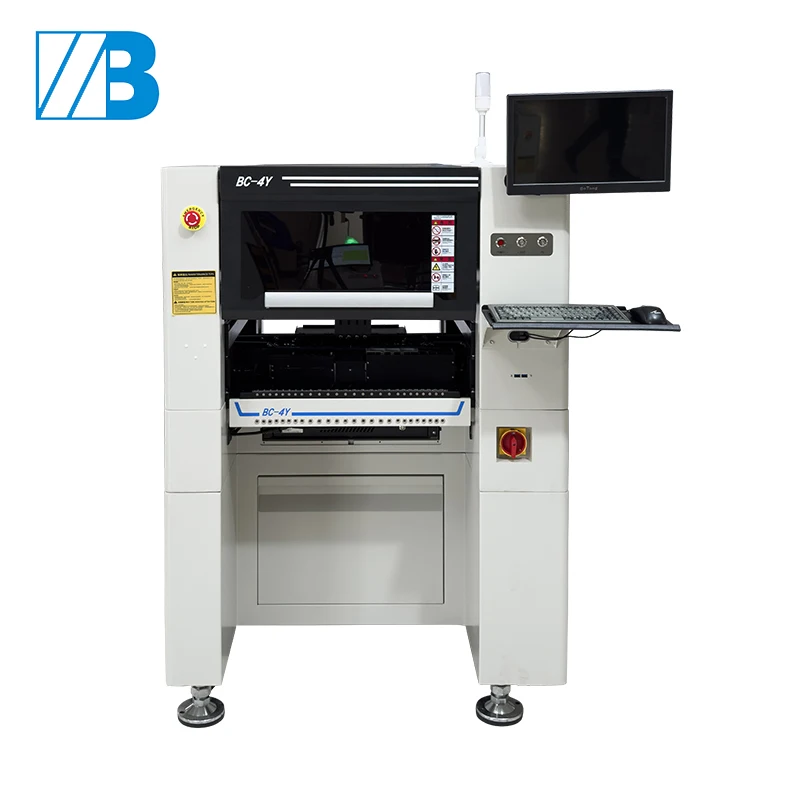 BC-4Y 4-Head SMT Pick and Place Machine High Speed PCB Assembly Desktop Chip Mounter