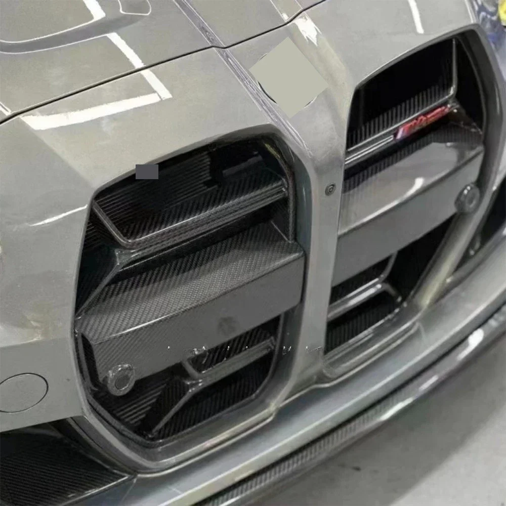 Applicable To BMW M3M4 Series Four-door G80 Modified CSL Medium Grid Grille Dry Carbon Fiber 2020-2025