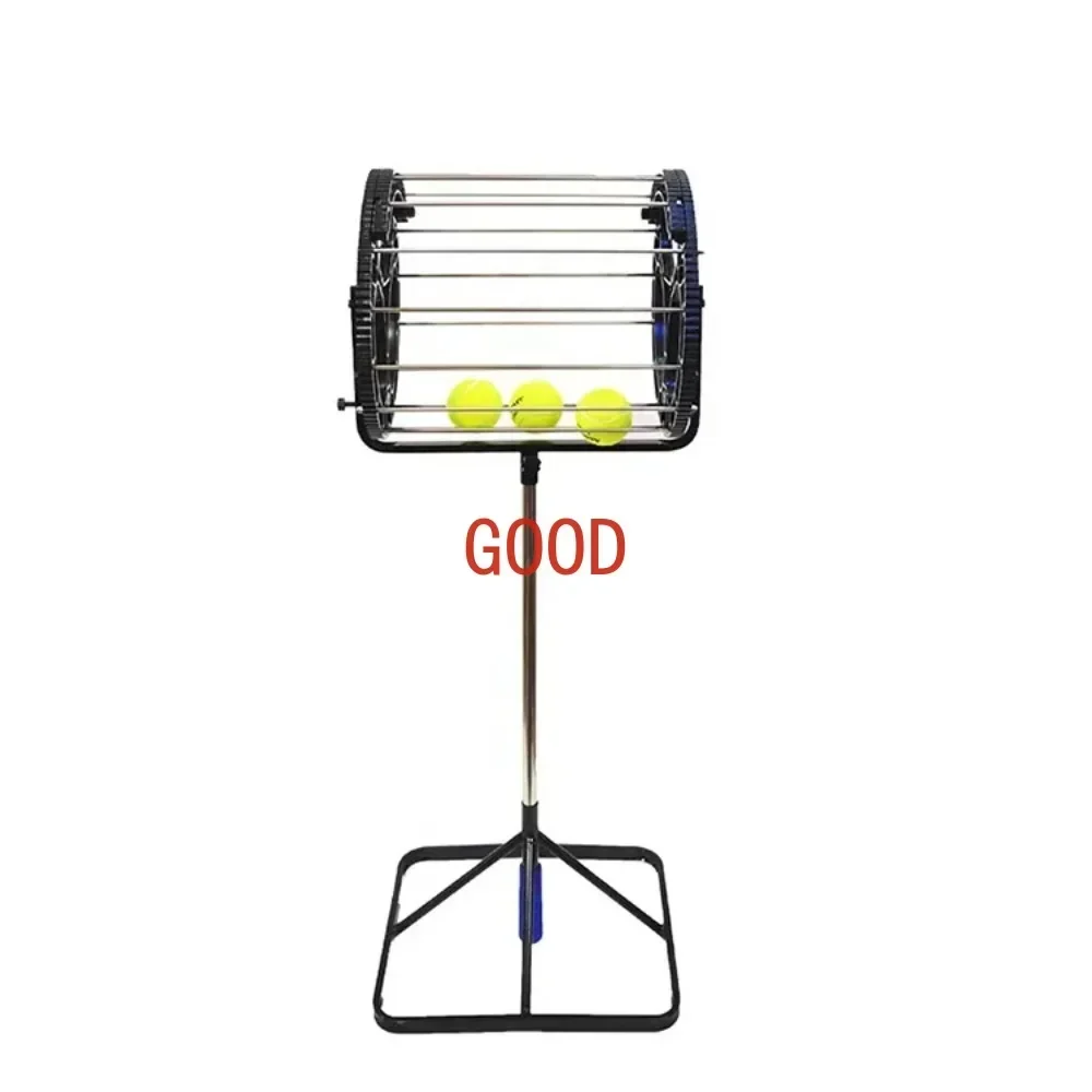 Professional Ball-Receiving Artifact Barrel Trainer Automatic Pick-Up Basket Tennis Ball Picker Machine