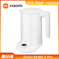 XIAOMI MIJIA Smart Kettle 2 Pro Electric Kettles Kitchen Appliances LED Display 24H Intelligent Temperature Constant samovar