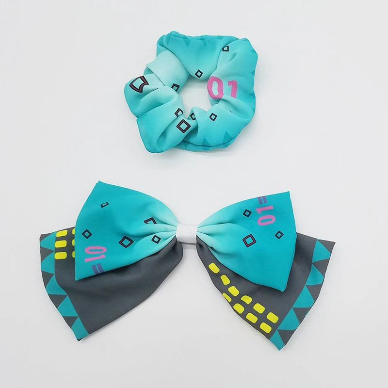 Anime Vocaloid Cosplay Bowknot Kopfschmuck Haarnadel Nette Haar Schleife Frauen Headwear Maskerade Partei Mädchen Barrettes Zubehör Geschenk