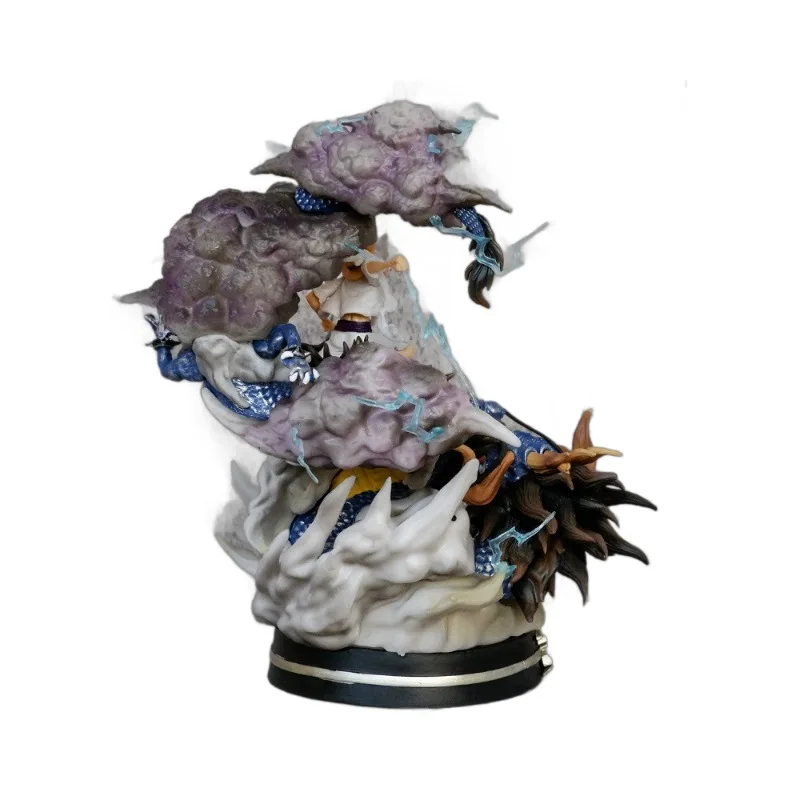 2025 23cm Figurki Akcji Anime One Piece Nika Monkey D Luffy kontra Kaidou Luffy Gear 5 Statuetka Model Kolekcjonerski Zabawka Prezent