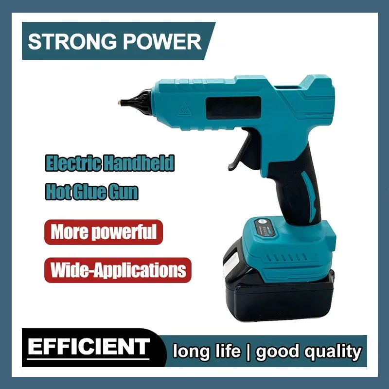 

Fit Makita Electric Hot Melt Glue Gun with 18V Li-ion Battery DIY Adhesive Gun for Packaging And Decoration