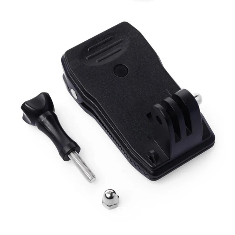 1 комплект для экшн-камеры Hero 12 аксессуары «сделай сам» Зажим для ремня рюкзака вращающийся на 360 градусов Зажим для ремня шляпы