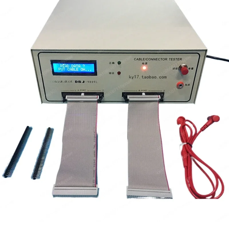 Wire testing machine, wire harness tester, data cable dual-ended detector, cable conduction short circuit dislocation tester