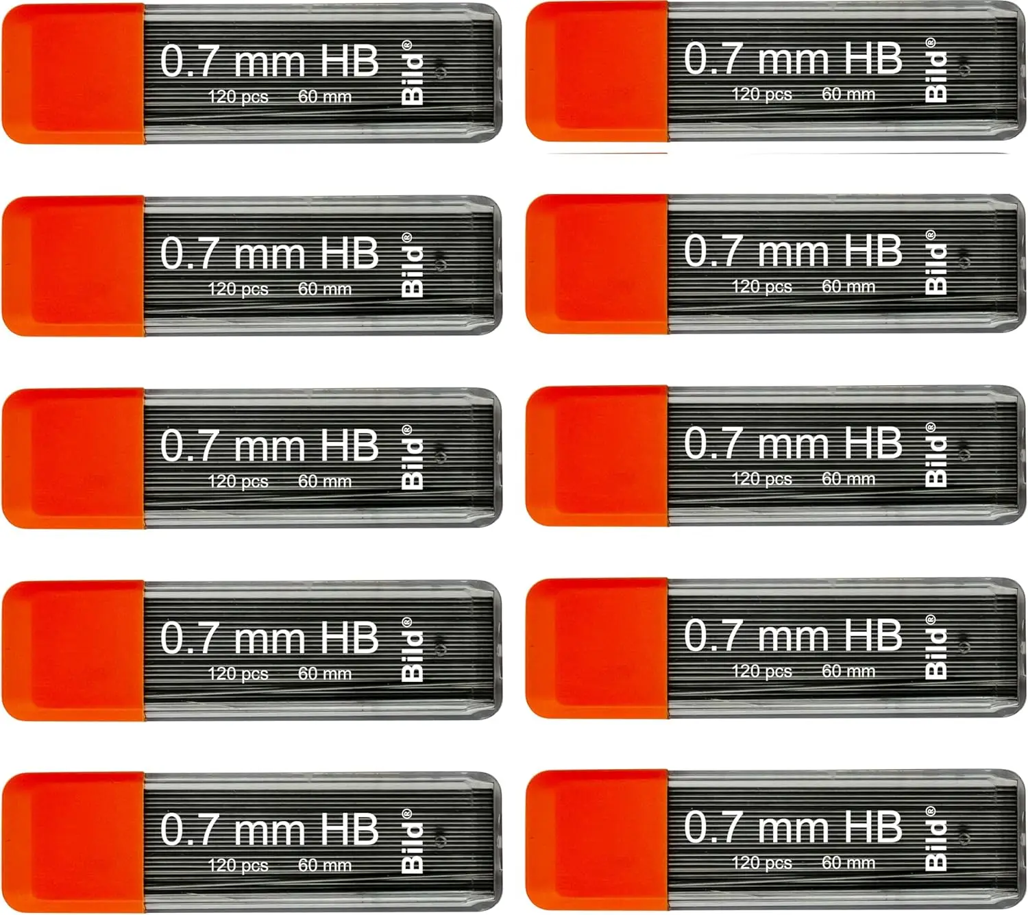 

Premium 0.7 mm Mechanical Pencil Lead Refills - HB Mega, Break-Resistant, Smooth Writing