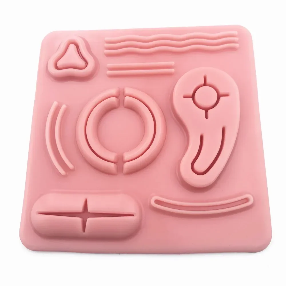 

Laparoscopic simulator Stitching 3D Silicone Suture Practice Pad for Doctor Nurse Student Teaching equipment