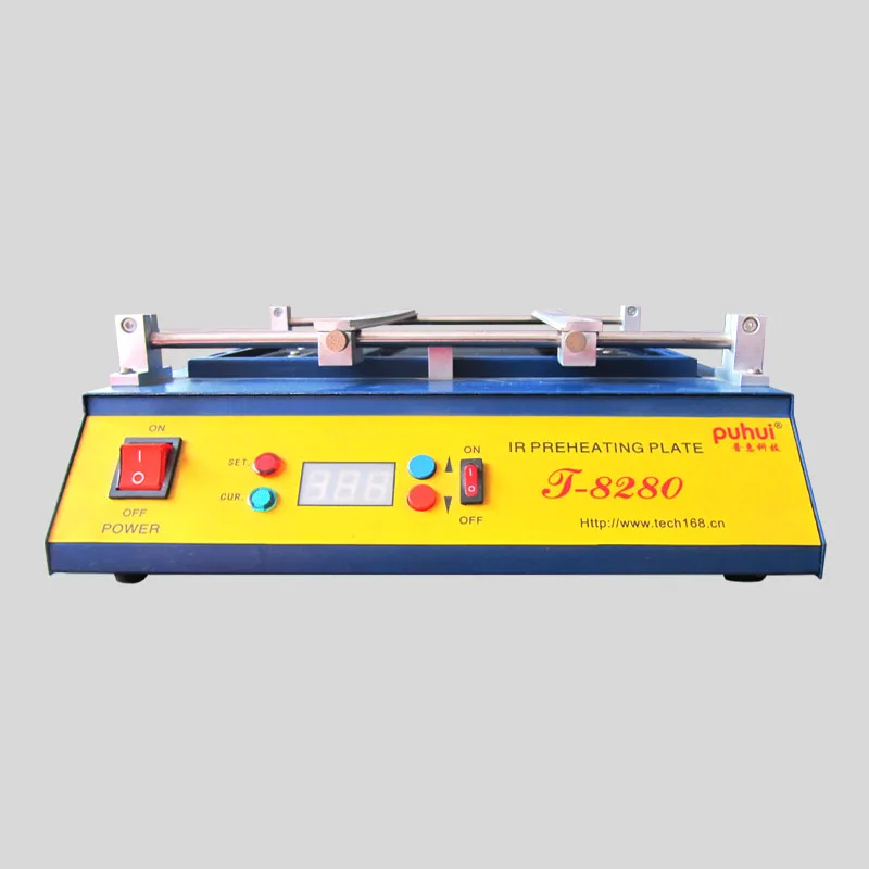 Imagem -02 - Puhui T8280 Infravermelho Pid Controle de Temperatura Inteligente Aquecimento T8280 Pcb Pré-aquecimento Termostato Estação de Solda 110v 220v