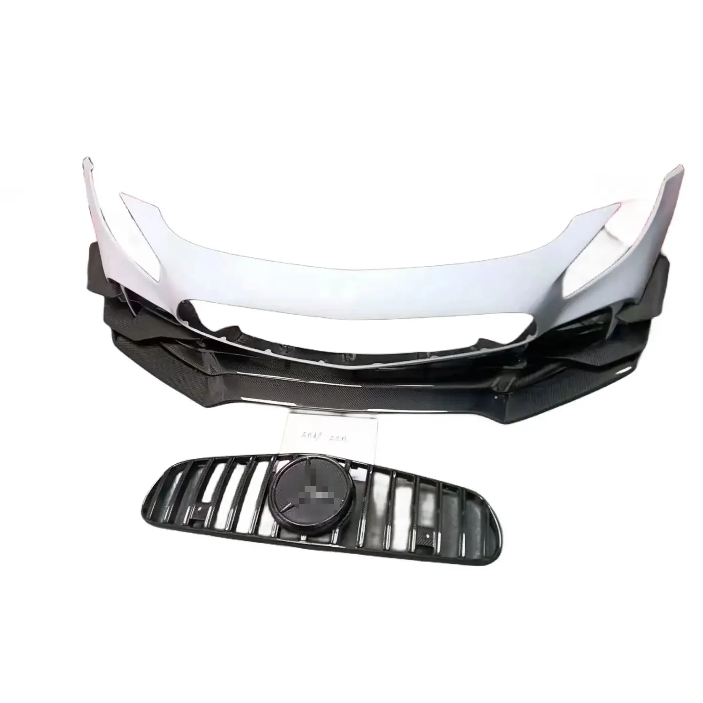 forCar Bumper for Mercedes-Benz AMG GTS GTS GTC GTR Pro Style Front Bumper Carbon Fiber Body Kit