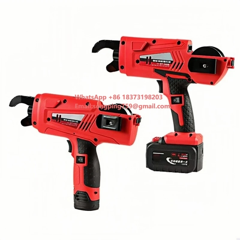 

Мощный электрический инструмент для обвязки арматуры и стальной проволоки для быстрой фиксации железных стержней на строительных площадках