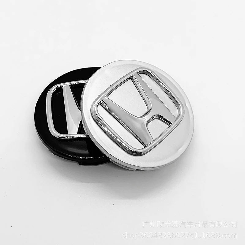 4pcs 58mm 69mm Wheel Center Cap Logo Hub Cover Badge Emblem For Honda Civic City Accord Odyssey Spirior CRV Hrv Jazz CBR HR-V