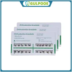 GULPOOE 1Pcs Dental Orthodontic Brackets Mini Straight Wire Brackets Dental Brackets Mini Roth/MBT Brackets Orthodontic Goods