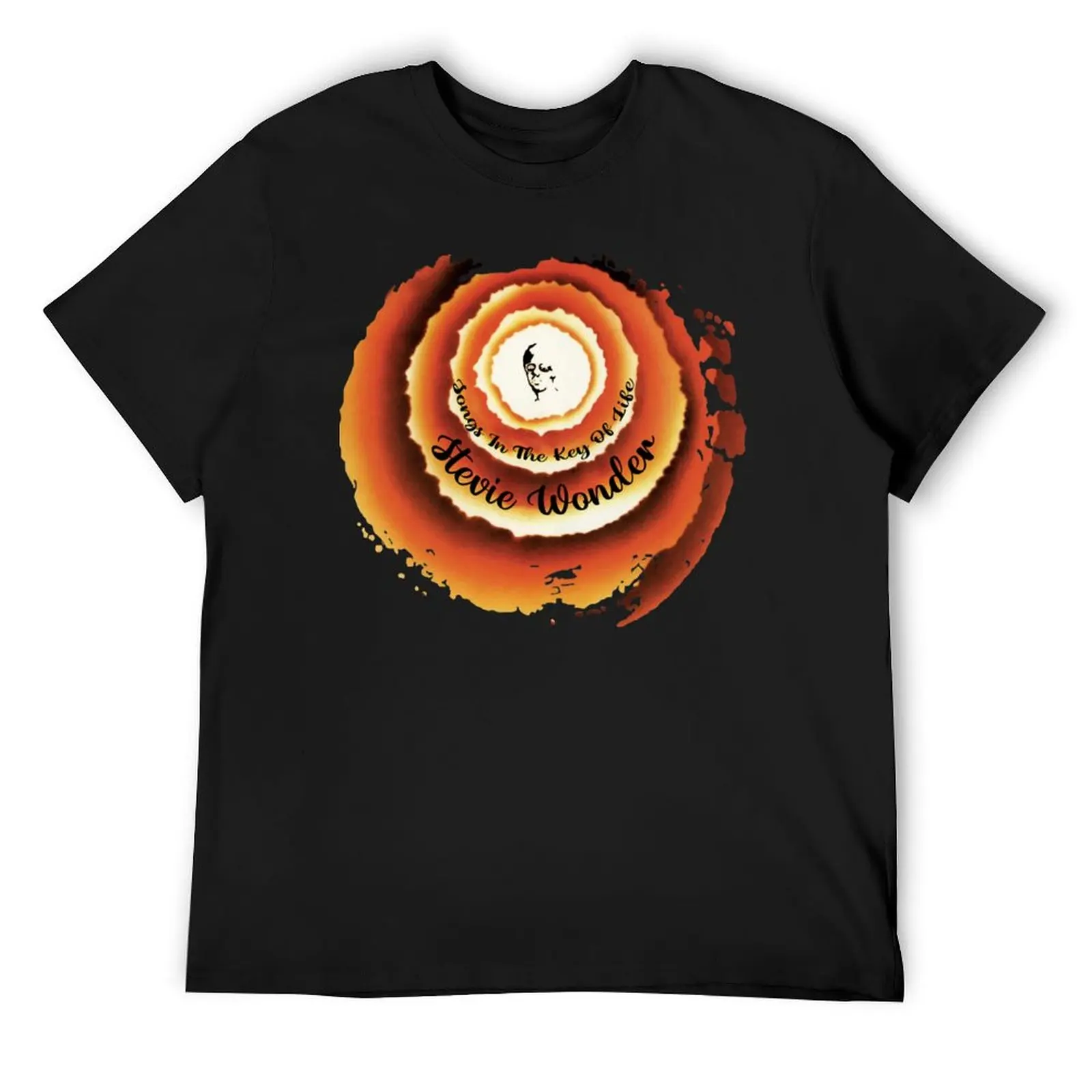 

Songs In The Key Of Life Gift T-Shirt blue archive oversized graphic tee big and tall t shirts for men