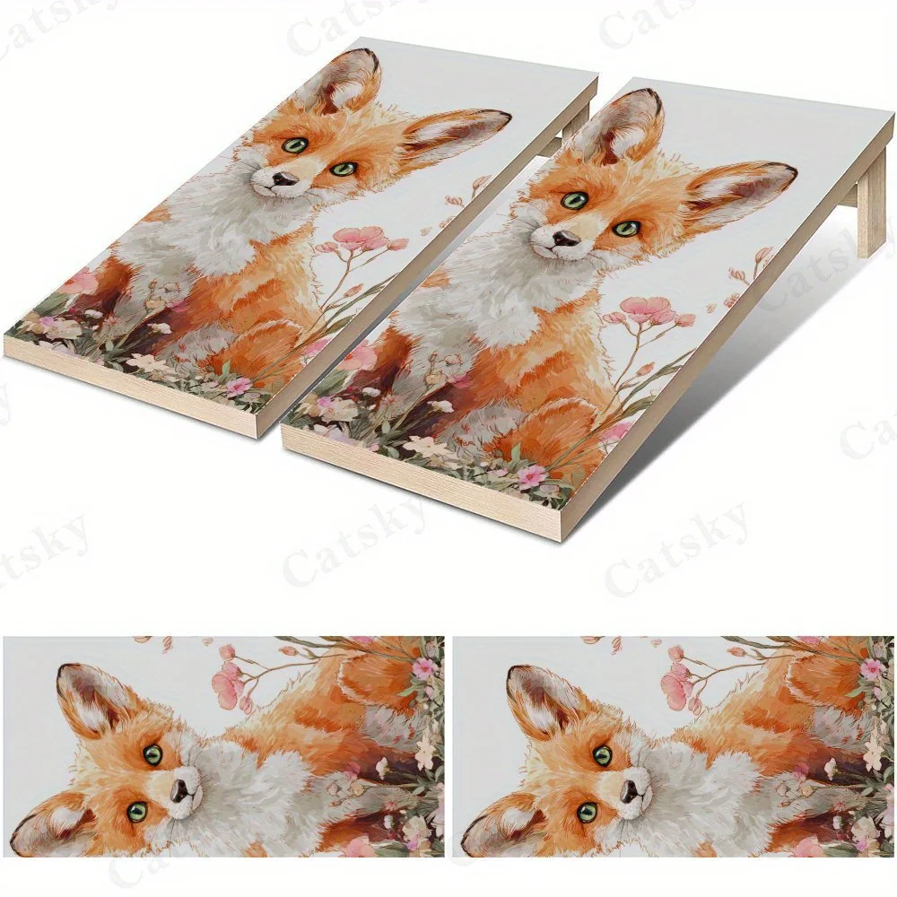 Cute Fox — доска для мешков с песком для фитнеса, сверхпрочные износостойкие доски для мешков с песком для домашнего спортзала и тренировок на открытом воздухе, стрельбы