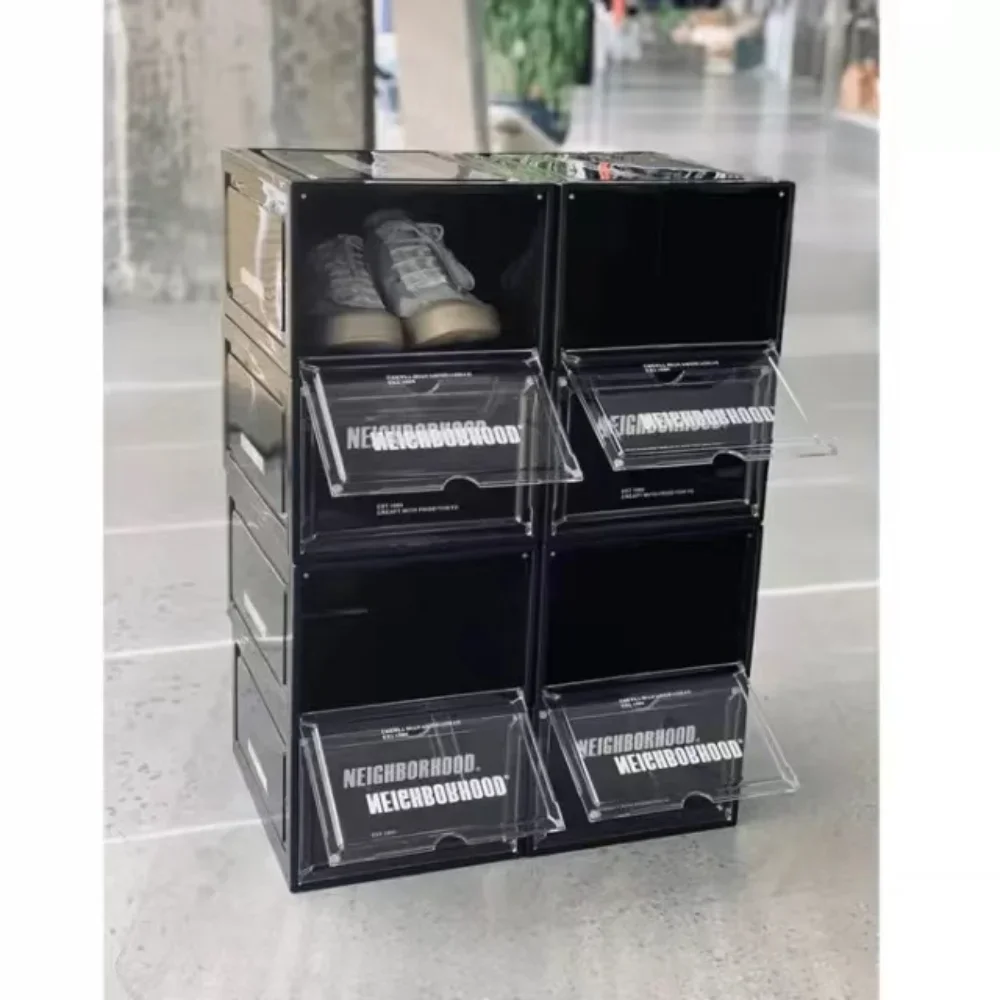 NEIGHBORHOOD CI / P-SNEAKER STORAGE plastic shoe box storage box 21AW