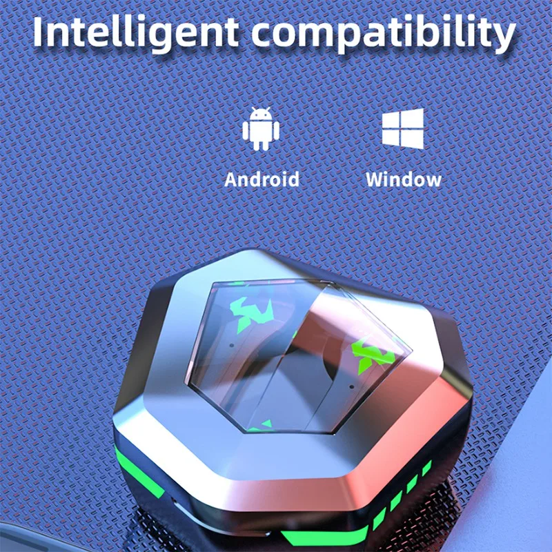 1PC N35 HIFI TWS Bluetooth Gaming หูฟังไร้สายหูฟังสเตอริโอสําหรับเกมกีฬา