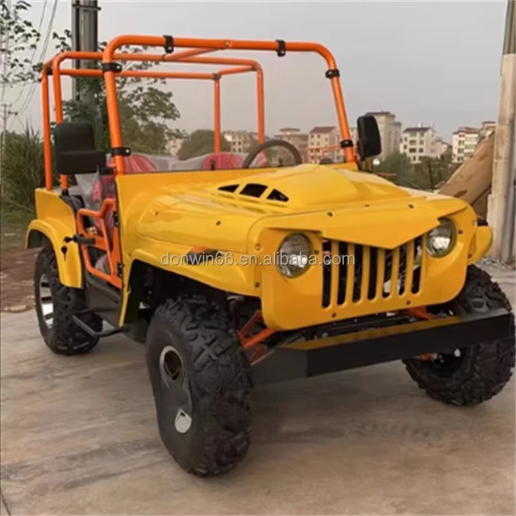 High Performance Premium Electric Jeep Powered 350cc Street Mountain Beach Use Club Jeep For Sale