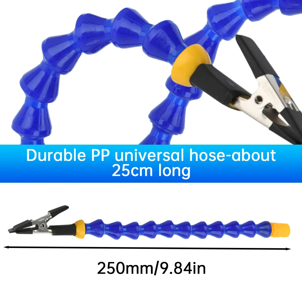 Manos de ayuda para soldar, abrazadera de mesa de tornillo de banco con brazos flexibles, soporte de hierro para soldar, accesorio auxiliar de circuito de reparación de PCB T12