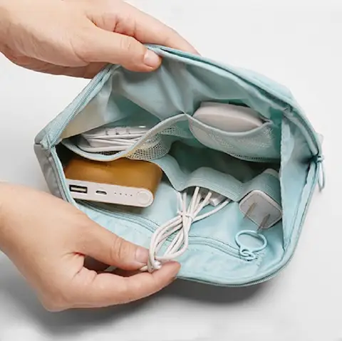 휴대용 디지털 USB 전자 오거나이저 가제트 케이스, 여행 액세서리 케이블 가방, 여행 휴대폰 충전 모바일 충전기 홀더