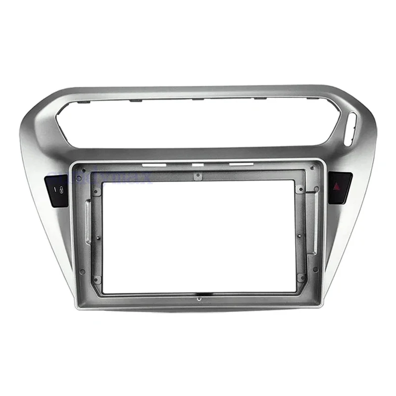 Android Car Radio Installation DVD GPS Mp5 Plastic Fascia for Peugeot 301 CITRON ELYSEE 2014 car panel frame Dash Mount Kit