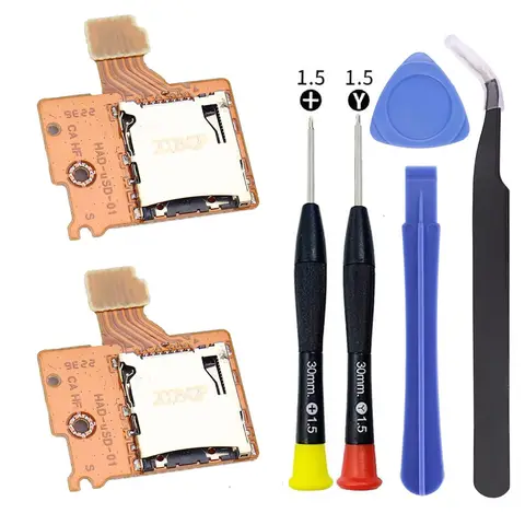 Micro SD Card Reader Replacement for Nintendo Switch HAC-SD-01, TF Memory Card Slot Socket Reader Board for NS Console