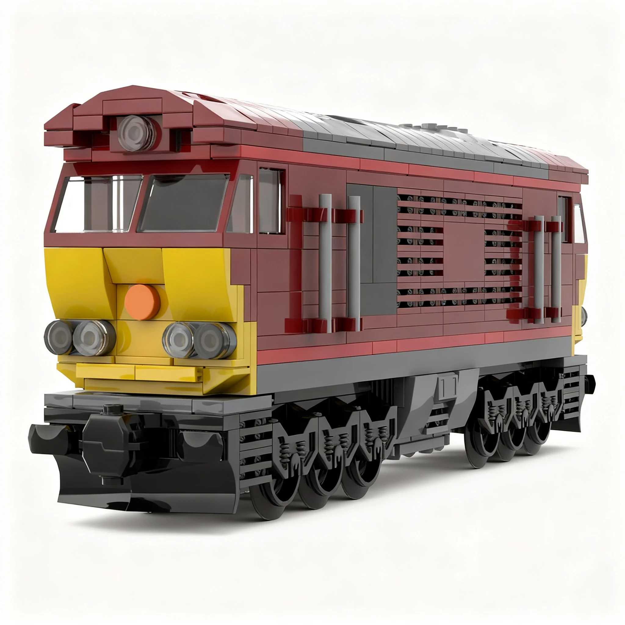 473pcs MOC City Trains Class 6 - огляд і ціна Art Craft Class