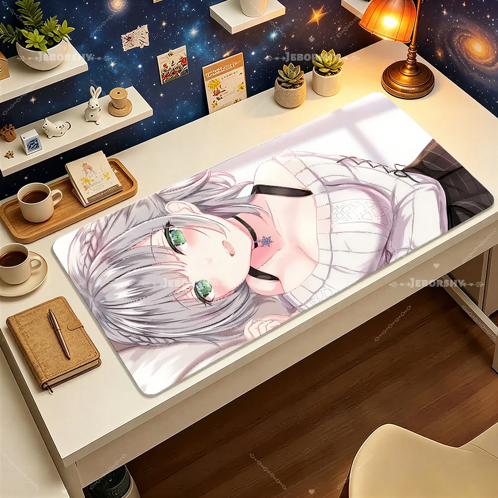 

Коврик для мыши White Armor Virtual Idol Girl, резиновый нескользящий коврик для компьютера и ноутбука, декор для геймерского стола, коврик для мыши для офиса и игр