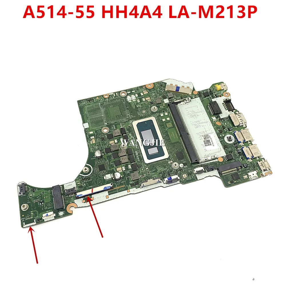 

NBKBH11003 For Acer Aspire 5 A514-55 Laptop Motherboard HH4A4 LA-M213P SRLFQ i5-1235U 8GB RAM 100% Fully Tested